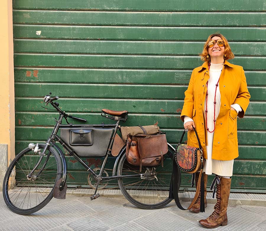 vintage bike tuscany