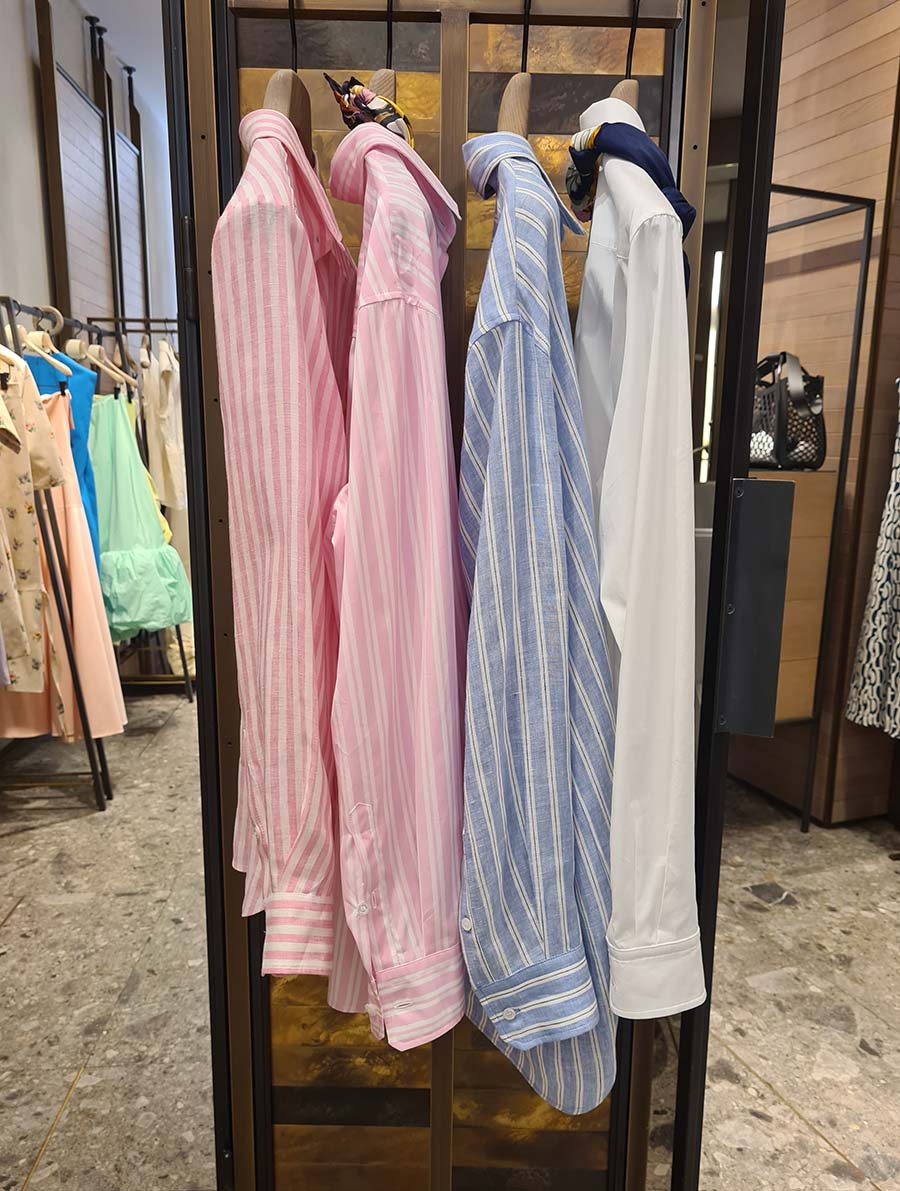 Max Mara linen shirts
