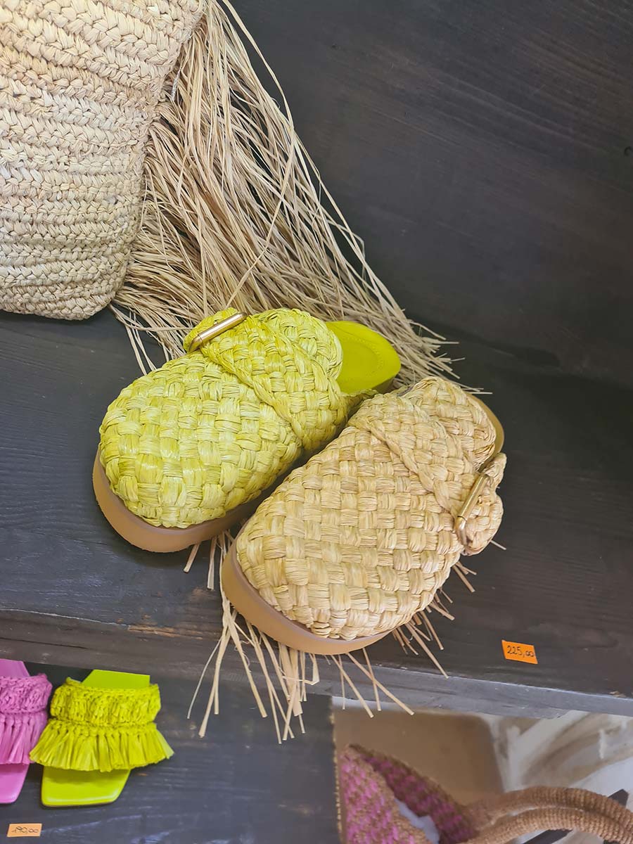 clogs rattan straw ASH Footwear