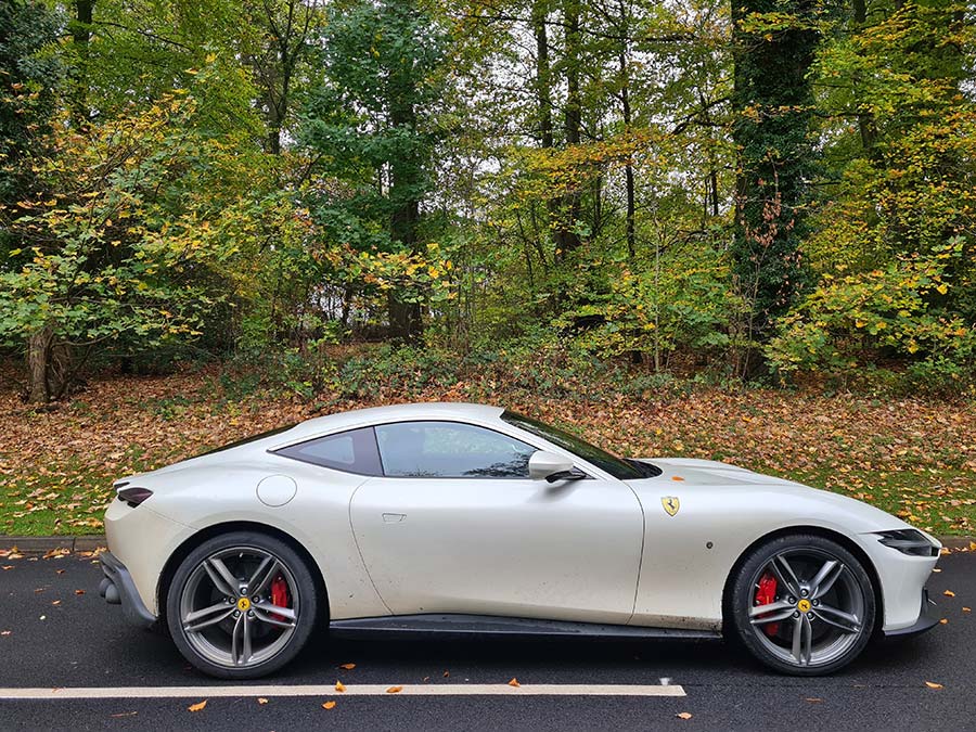 Ferrari Roma white pearl menstylefashion (6)