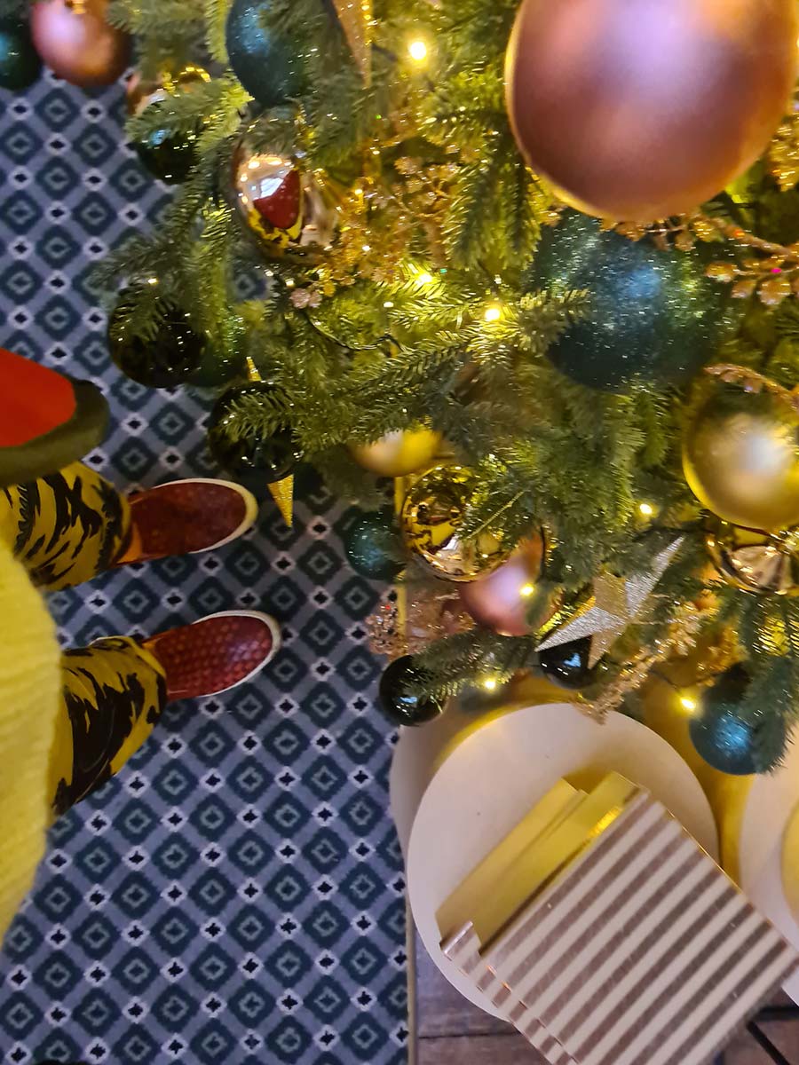 Gracie Opulanza Emma Black Panther silk trousers Secret of 3 London (4)