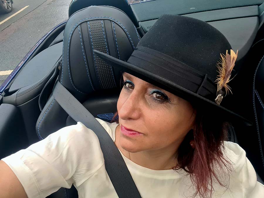 Fedora Fur Felt Stetson Gracie Opulanza Aston Martin Vantage Roadster (1)