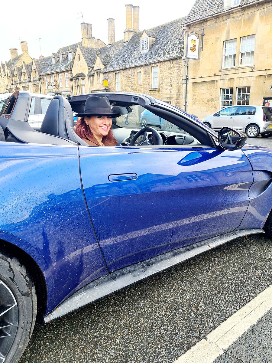 Fedora Fur Felt Stetson Gracie Opulanza Aston Martin Vantage Roadster (3)