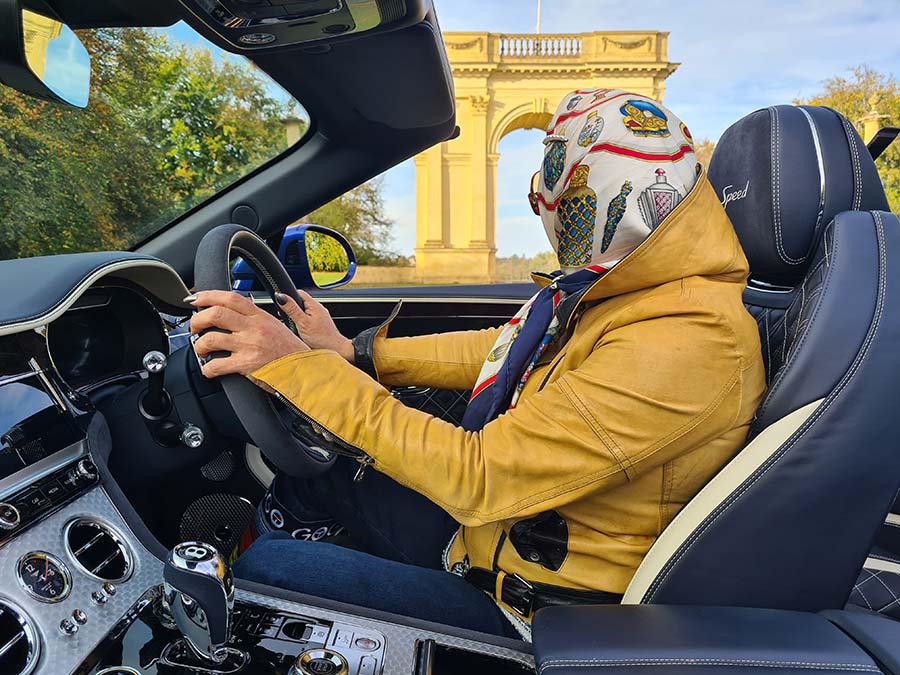 Bentley GT Continental Gracie Opulanza Embroidery Denim Kingfly (13)