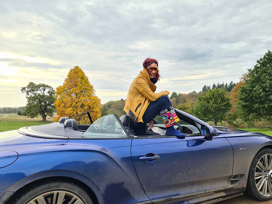 Bentley GT Continental Gracie Opulanza Embroidery Denim Kingfly (11)