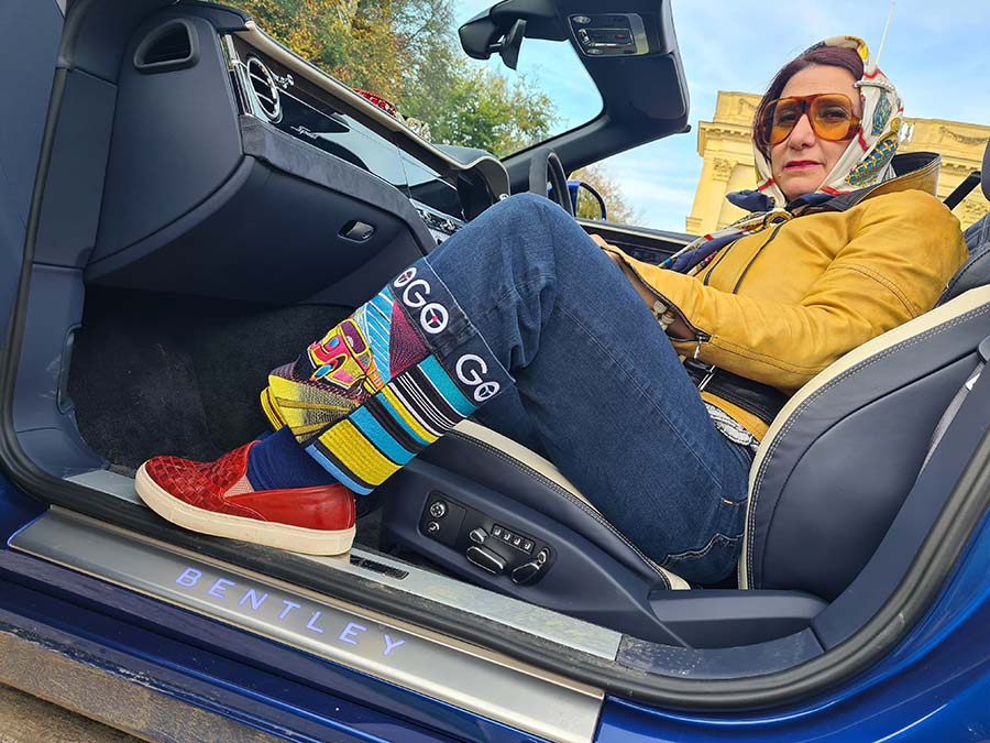 Bentley GT Continental Gracie Opulanza Embroidery Denim Kingfly (12)