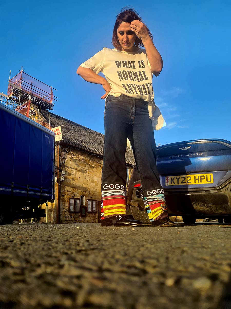 Kingfly embroidery Gracie Opulanza denim car jeans Aston Marting (7)