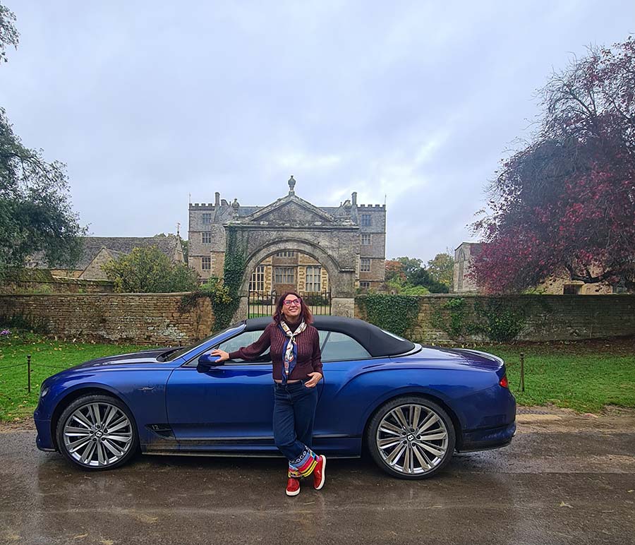 Bentley GT Continental Morrocan Blue Cotswolds. Gracie Opulanza 2022jpg (2)