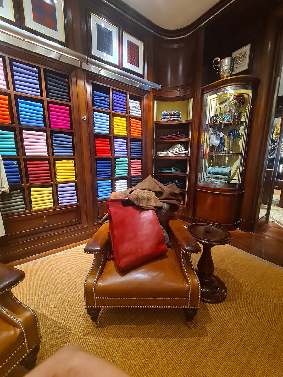 Gracie Opulanza red backpack made in italy tuscany