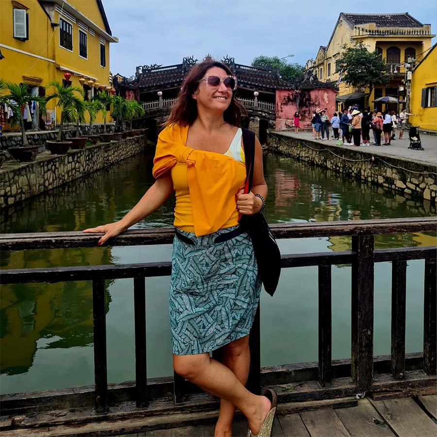 Gracie-Opulanza-ZARA-Bow-Dress-Hoi-An-Vietnam