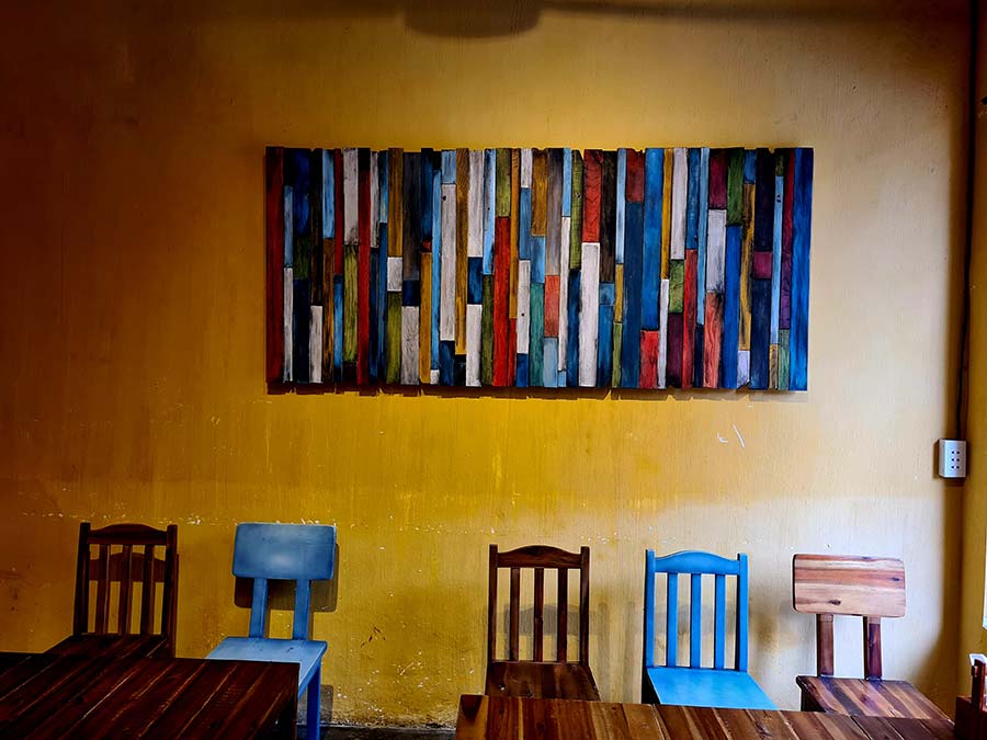 Hoi An yellow Vietnam