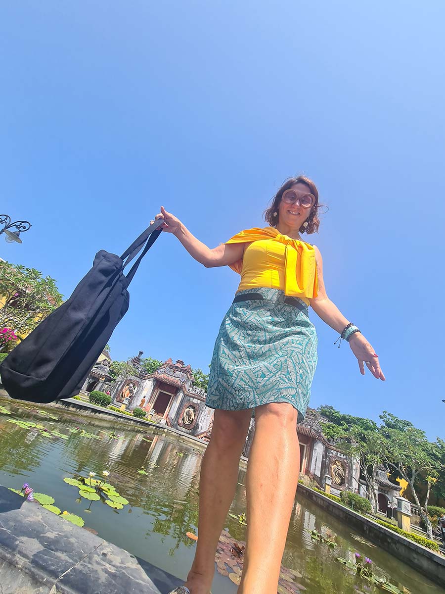 ZARA bow dress yellow