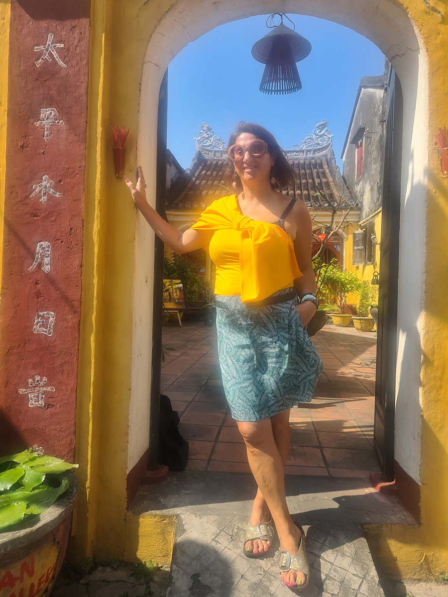 ZARA bow dress yellow