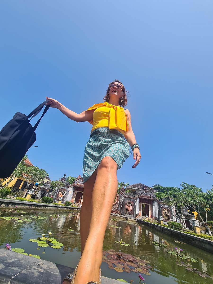 ZARA bow yellow dress