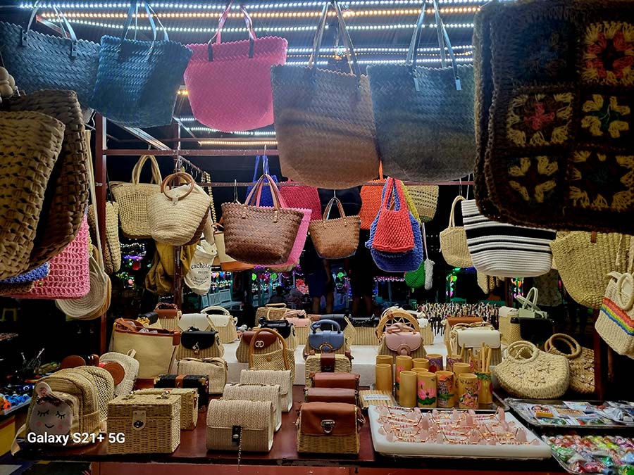 Items From China And Thailand Hoi An Vietnam Market