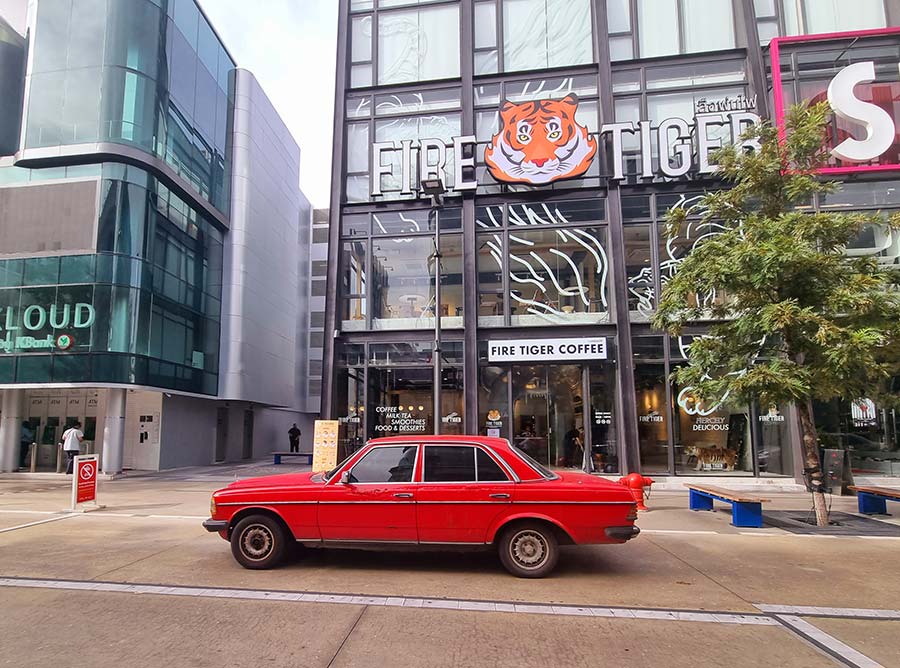 Bangkok Shopping area Siam