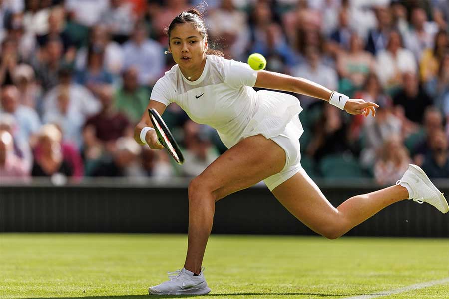  MON 27 JUN 2022 13:24 BST Emma Raducanu: first round Emma Raducanu speaks to the media following her victory over Alison Van Uytvanck READ MORE SOCIAL Emma Raducanu