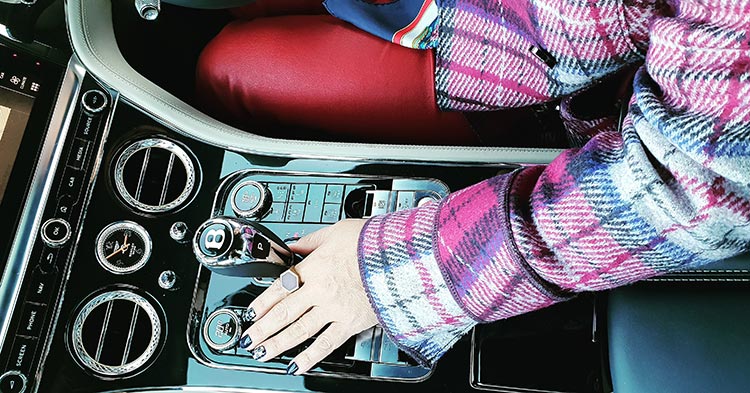 Tartan jacket Bentley