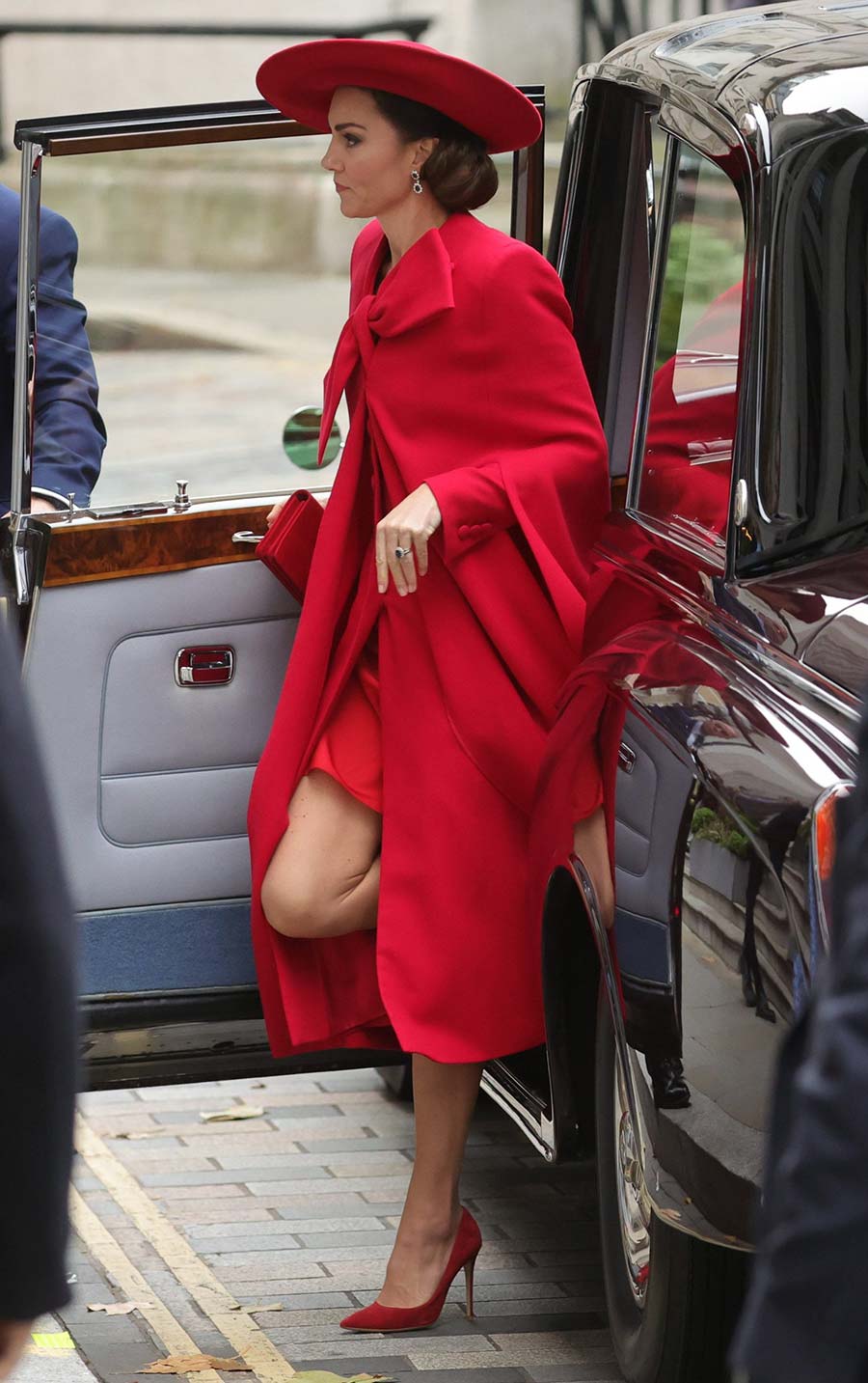 Red Cape - Why Did Kate Middleton Wear Red