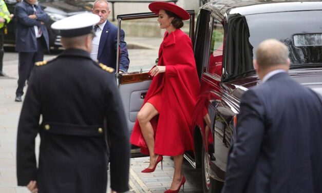 Red Cape – Why Did Kate Middleton Wear Red?