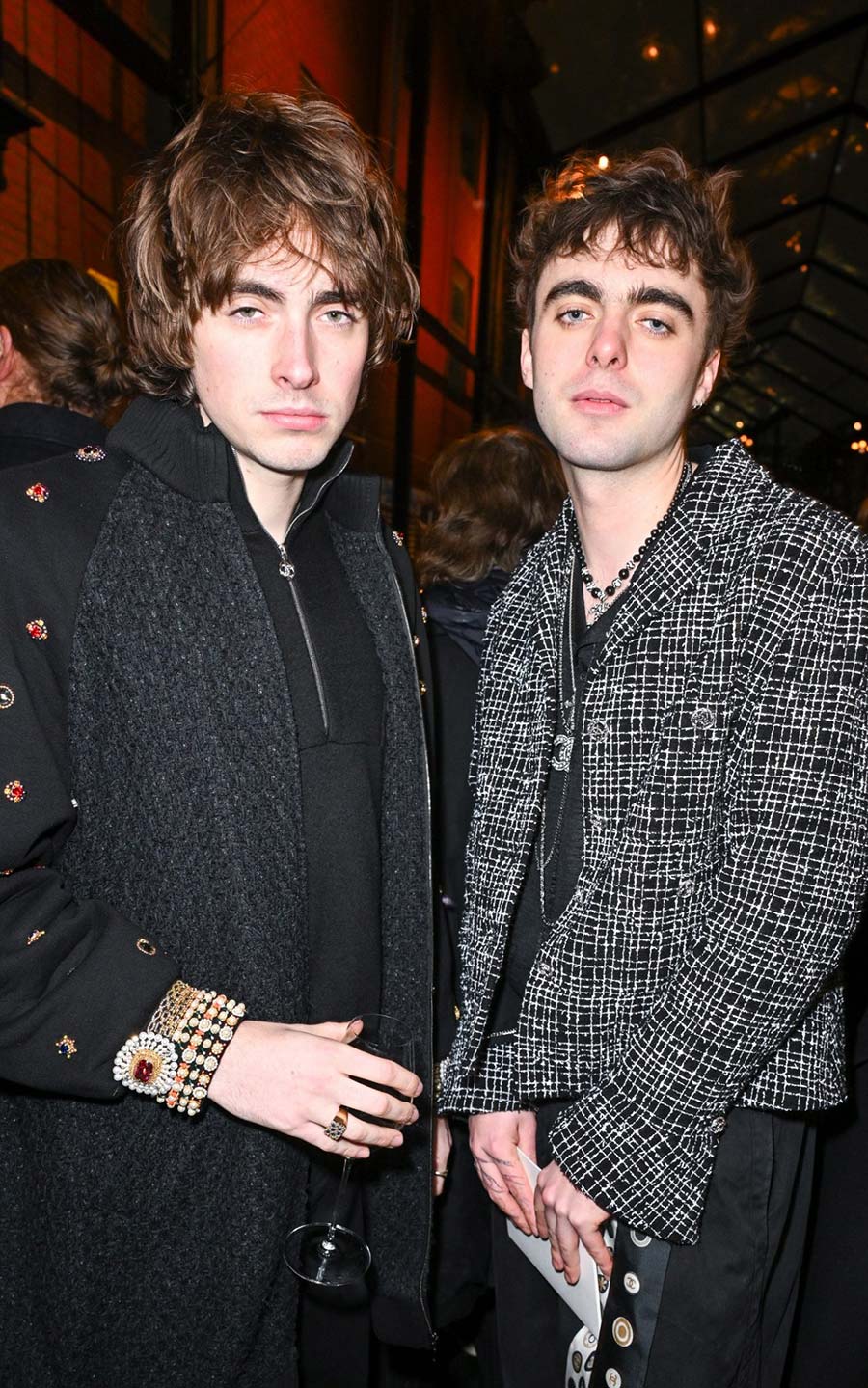 Liam Gallaghers sons Gene and Lennon