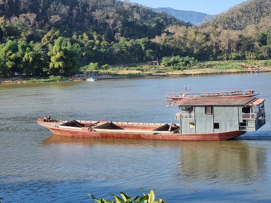 Mekong river laos