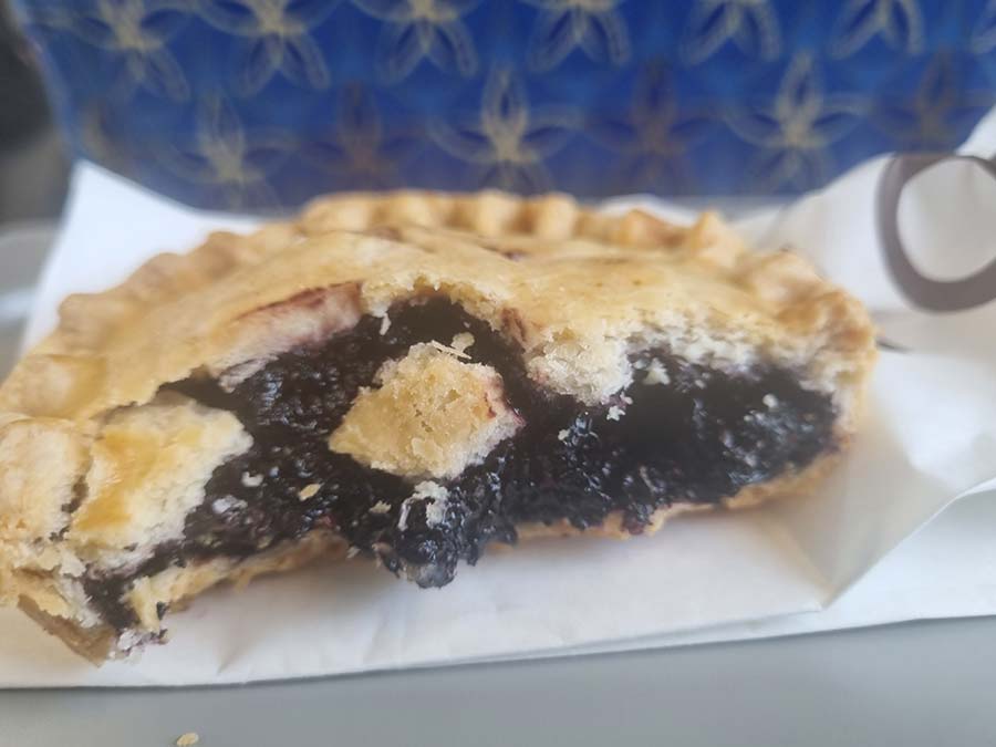 Mulberry pie Laos bakery chain Joma