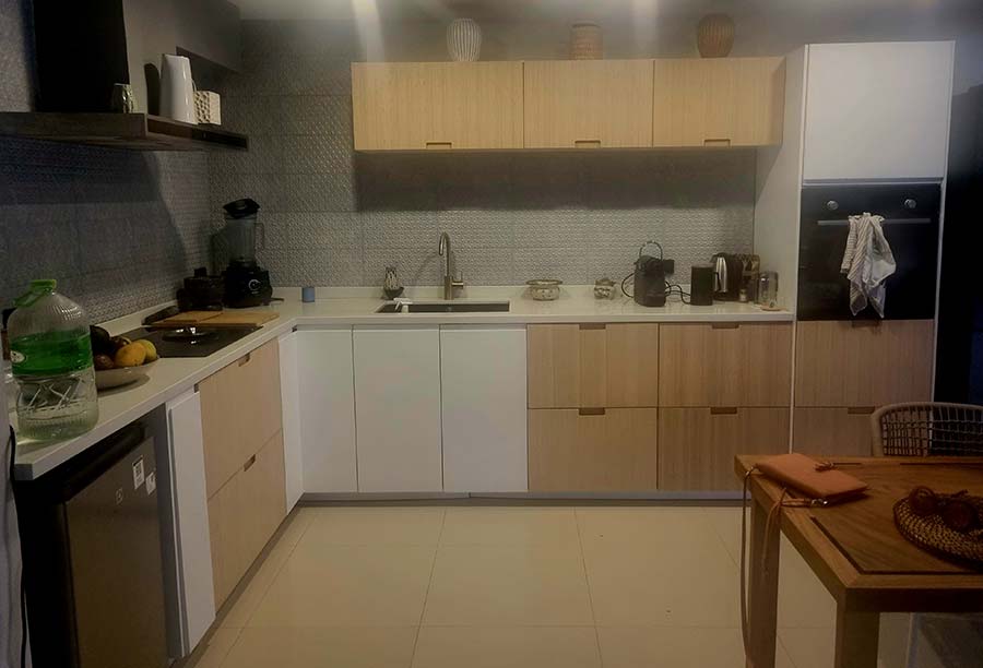 Bamboo And Voxtorp ikea kitchen (1)