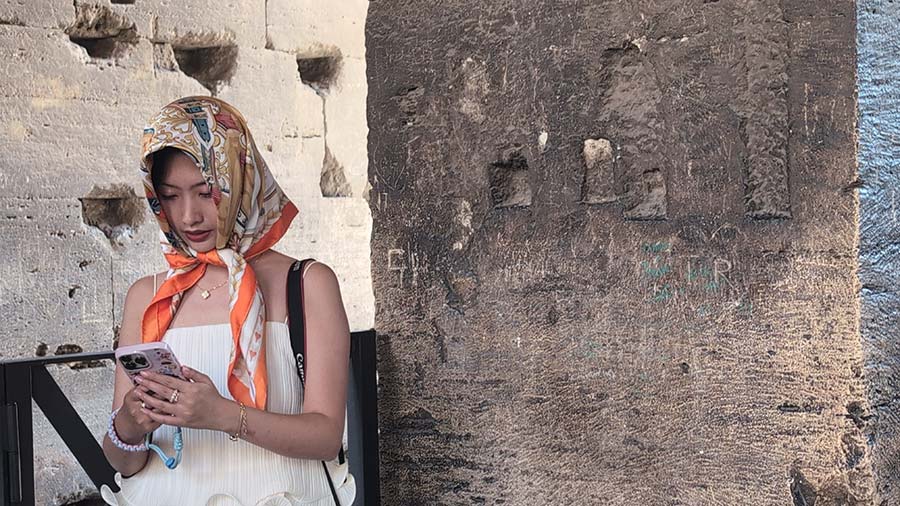 Hermes Scarf – How to Tour Rome in Style