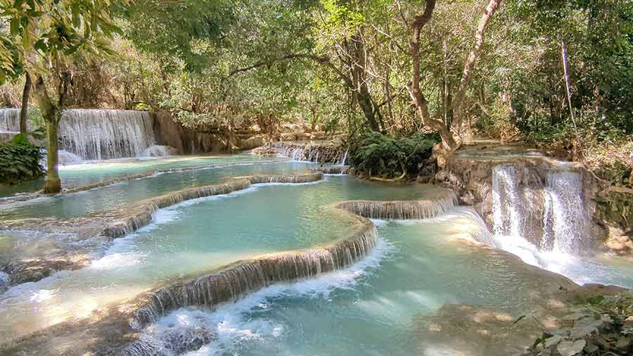 Laos Waterfalls - Indulgence in Nature's Opulent Playground