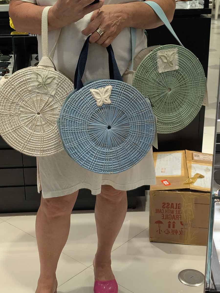 Rattan Pastel Colour Bags Style Tips