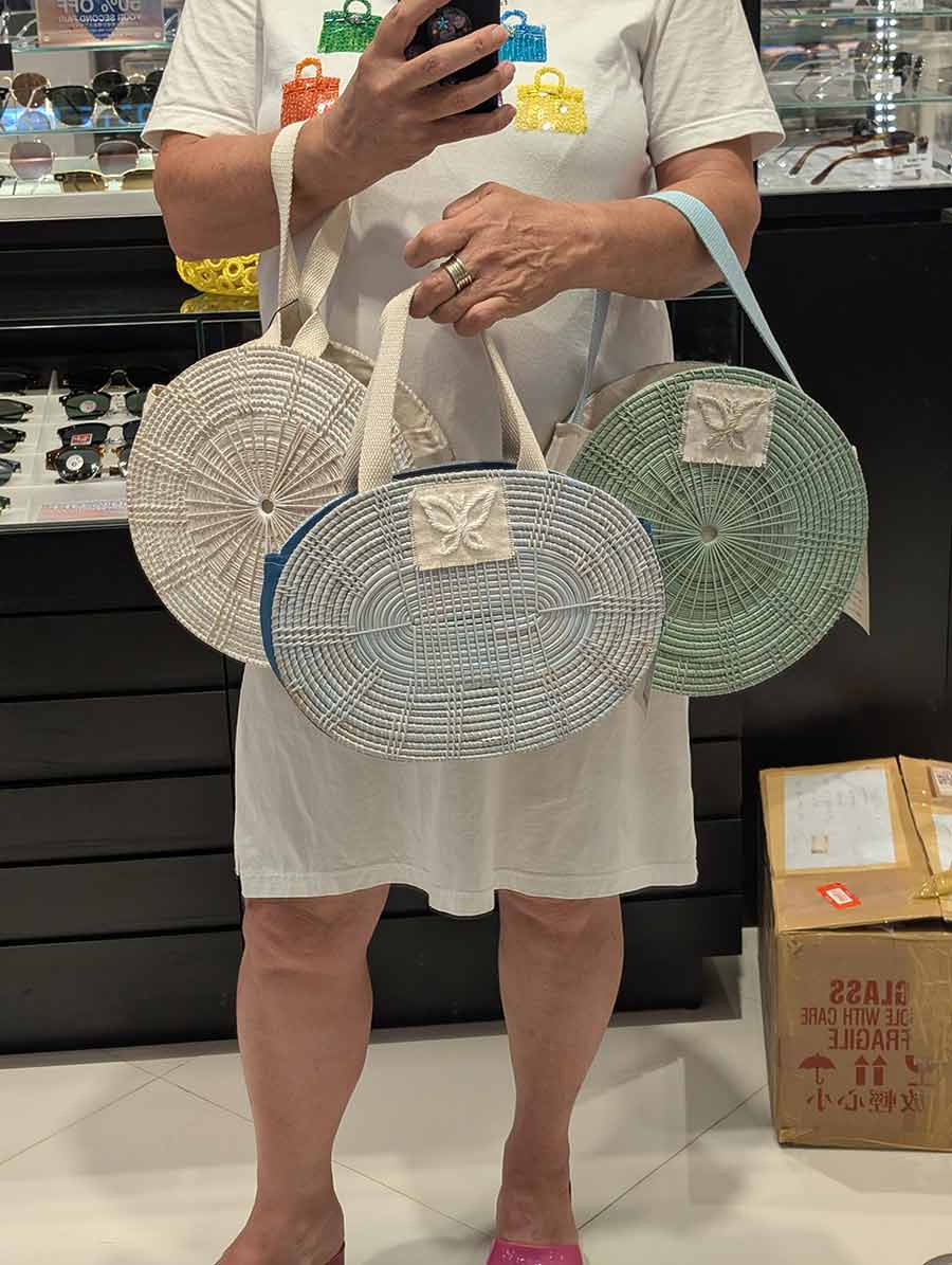 Rattan Pastel Colour Bags Style Tips