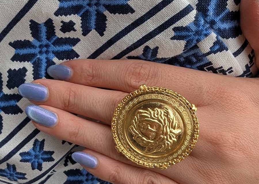 Upcycling Vintage Buttons – Versace & Yves Saint Laurent into Jewelry Masterpieces