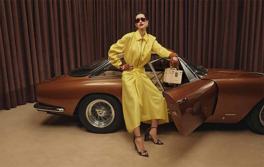Ferrari Fashion 2025 – Gracie Opulanza’s Iconic Style