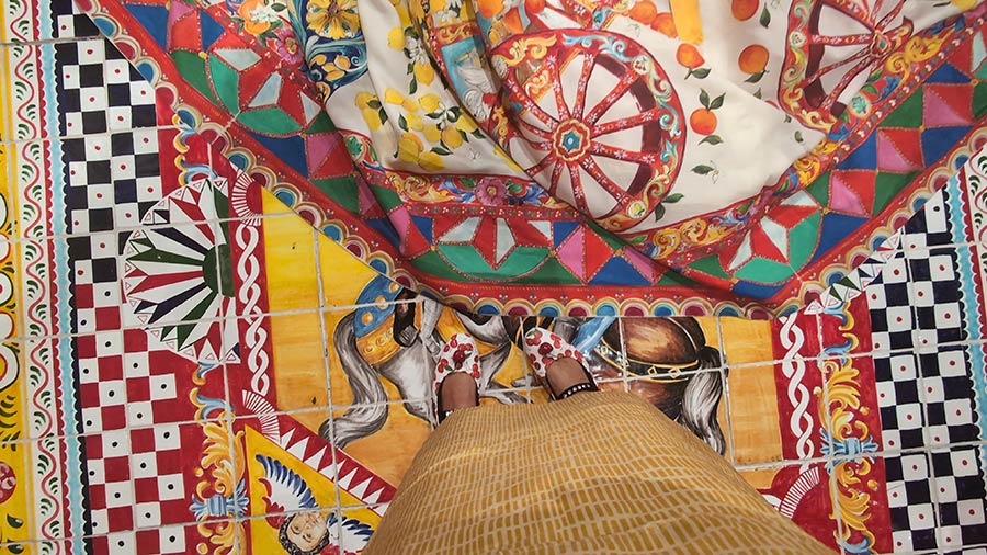 Dolce-&-Gabbana-Turn-Cannoli-&-Moka-Pots-Into-High-Fashion-–-Sicily-Never-Looked-So-Chic-cherry-shoes