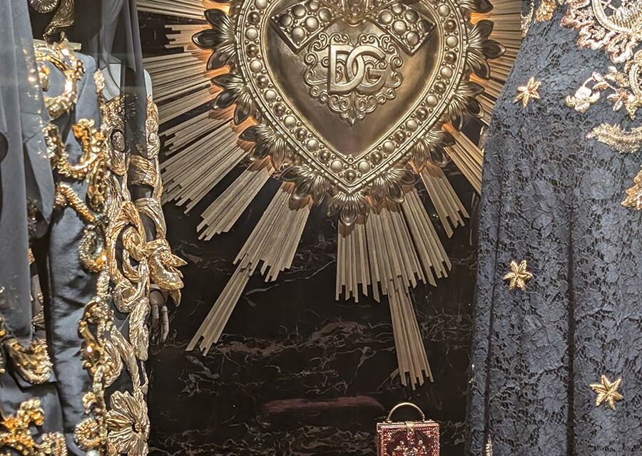 Dolce & Gabbana – Worship Icons and the Sacred Heart of Fashion