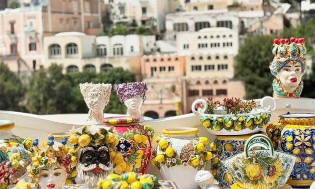 How to Decorate Your Home with a Tuscan-Portofino Flare – Ceramic Sicilian Head Pots