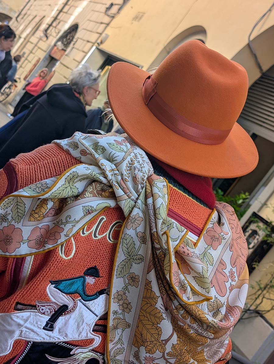 Age Has No Boundaries: Vintage Style Tips Inspired by an 85-Year-Old Nonna and a 17-Year-Old in Tuscan Orange & Tweed