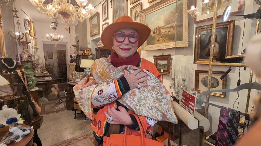 Age Has No Boundaries: Vintage Style Tips Inspired by an 85-Year-Old Nonna and a 17-Year-Old in Tuscan Orange & Tweed