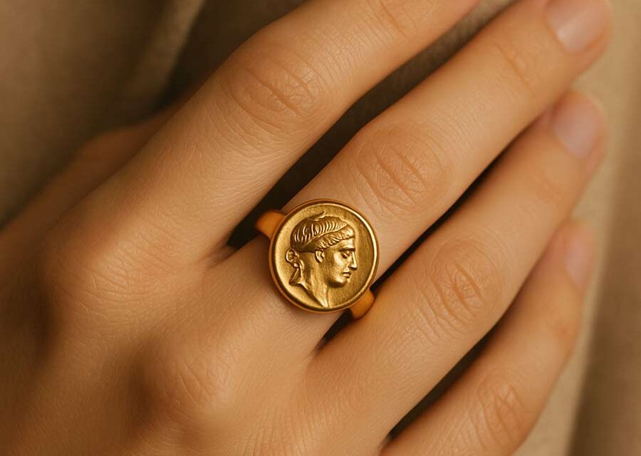 Greco-Roman Glam – How to Wear Coin Jewellery the Gracie Opulanza Way